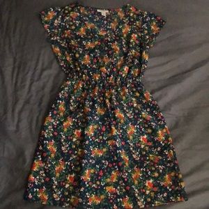 Floral print dress